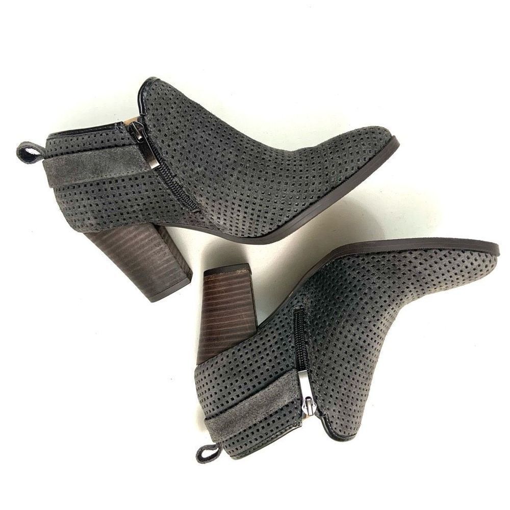 FRANCO SARTO Suede Booties - Picture 3 of 8